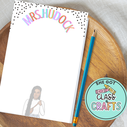 Modern Chic Notepad