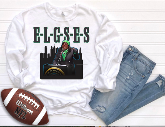 Philly Mayor-Inspired “E-L-G-S-E-S” Sweatshirt image 0