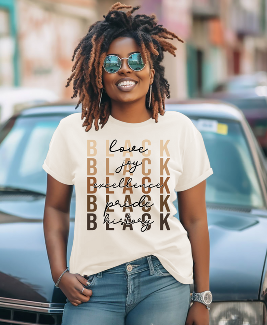 Black Love Tshirt image 0